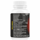 Hxn Ginseng Tablets For Men, Triple Strength With Panax Korean Red Ginseng+ As Dietary Supplement, Ginseng Powder Root Extract With Ginkgo Biloba Leaf | 60 Tablets 100gm 0.2lbs